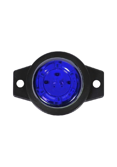 Göz Lamba 6 Led'Li 12V-24V Mavi