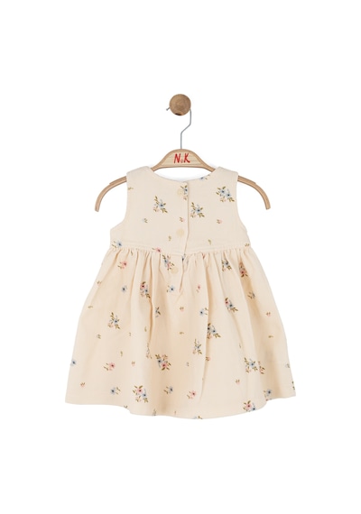 Xo Kids Kız Çocuk Elbise 1-4 Yaş 71602 KREM
