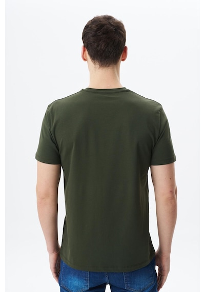 AR-MA Arma Erkek Regular Fit Baskılı Süprem Bisiklet Yaka Tişört Y29344453802 Haki