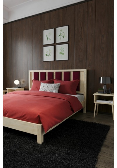 Renazzo Ori On Bordo Puf Başlıklı Masif Ahşap Karyola Natürel 140x200 Natürel - 140 X 200 Renazzo Ori On Bordo Puf Başlıklı Masif Ahşap Karyola Natürel 140x200 Natürel - 140 X 200