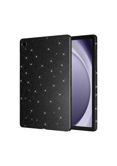 Galaxy Tab S10 Lite Simli Parlak Görünümlü Zore Tablet Koton Kılıf - Lila Uyumlu Arka Kapak