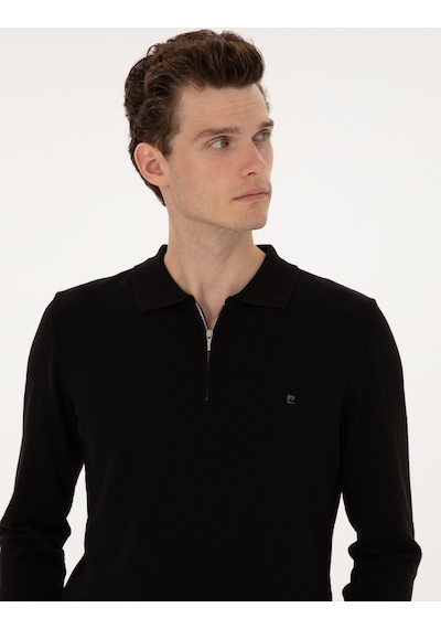 Pierre Cardin Erkek Siyah Kazak /triko 50314191-vr046 Siyah