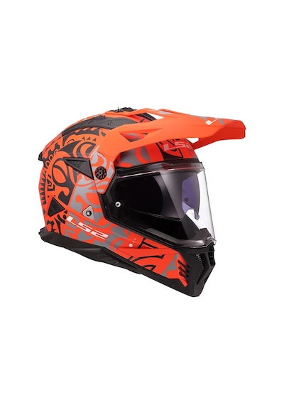 Ls2 Pıoneer 2 Rangı Mat Turuncu Kask Mat Turuncu