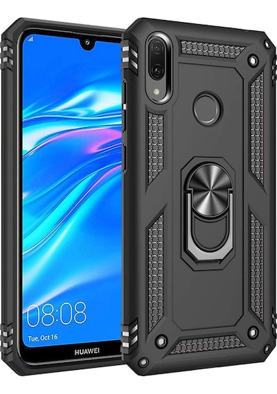 Huawei Y7 2019 Kilif Zirhli Standli Miknatisli Tank Kapak 392979198