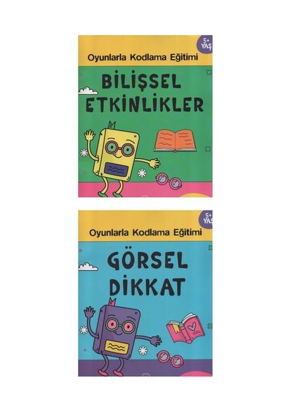 Oyunlarla Kodlama Eğitimi Görsel Dikkat - Bilişsel Etkinlikler