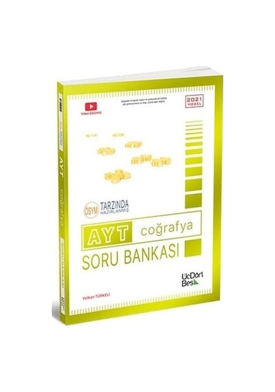 Üçdörtbeş Ayt Coğrafya Soru Bankası