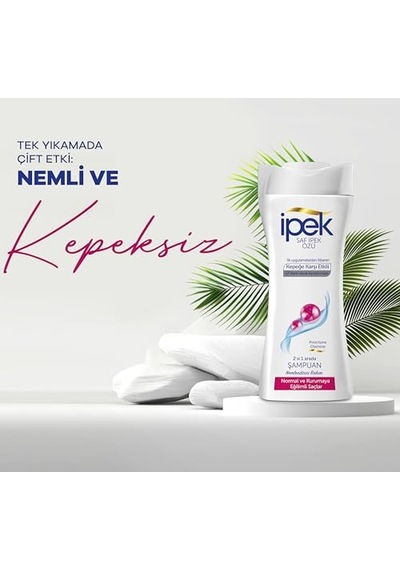 Kepeğe Karşı Etkili İkisi Bir Arada Normal Ve Kurumaya Eğilimli Saçlar İçin Şampuan Diğer