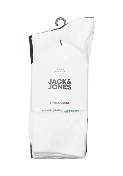 Jack & Jones Jacbasel 5'li Erkek Çorap Çok Renkli