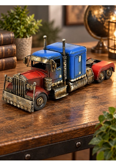 Dekoratif Metal Tır Ford Classic Kamyon Retro Renk