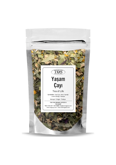 Tos The Organic Spices Yaşam Çayı 100 G