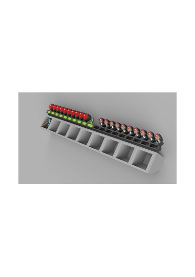 Minecraft Kalp Ve Kazma Temalı Envanter Slotu 3d Baskı Masaüstü Süs / Dekorasyon