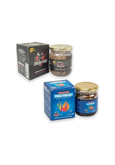 Karabela Bitkisel Macun 240 G + Mavi Bitkisel Macun 240 G
