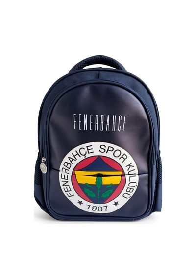 Fenerbahçe Orijinal Lisanslı Logo Desenli Okul Sırt Çantası Taraftar Öğrenci 38x30x14 Cm Çok Renkli