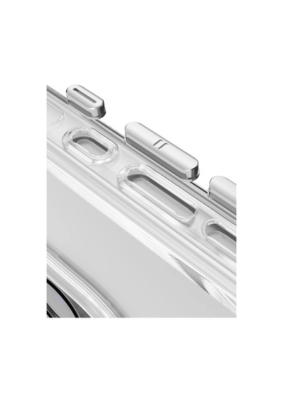 Joko Apple Uyumlu iPhone 16 Pro Gleam Pc Sert Magsafe Kılıf - Siyah 0.2M-Çok Renkli
