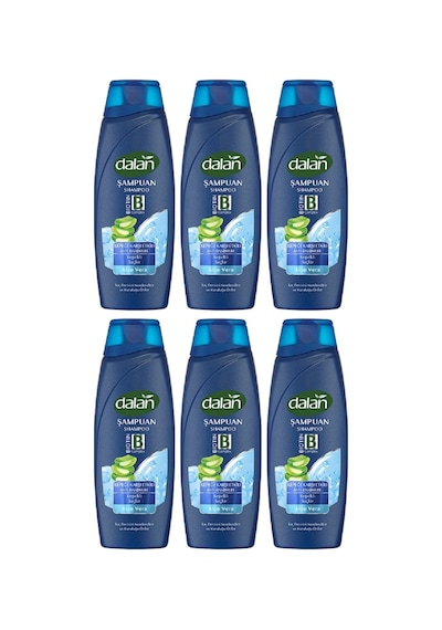 Şampuan Aloe Vera Özlü Kepeğe Karşıt Etkili 450 Ml X 6 Adet Tüm Saç Tipleri