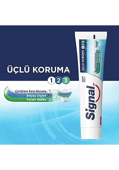 Diş Macunu Üçlü Koruma, 120 Ml