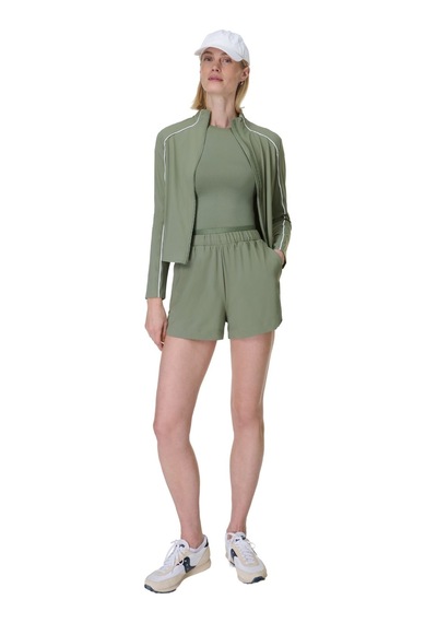 Sweaty Betty Sweaty Betty Explorer Elevated 3 Short Kadın Koşu Şortu 4231 Haki