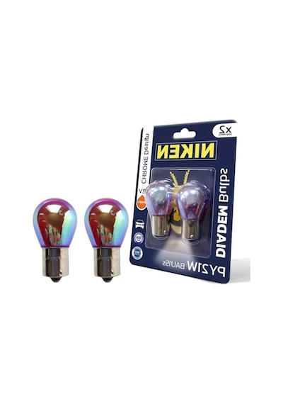 Turuncu Amber Chorome Diadem Ampul, 12v 2'li Paket