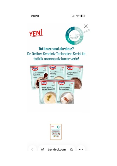 Kendiniz Tatlandırın 5 Li Karışık Tatlı Seti Avantaj Paket Puding & Muhallebi Çeşitleri - 876598000
