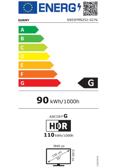 Sunny SN55FMN252 55" 139 Ekran Uydu Alıcılı 4K Ultra HD Smart LED TV