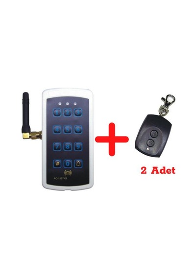 Electosec Ac-1567Rf Rf Uzaktan Okuyucu 2 Adet Rf-Rc Uzaktan Kumanda