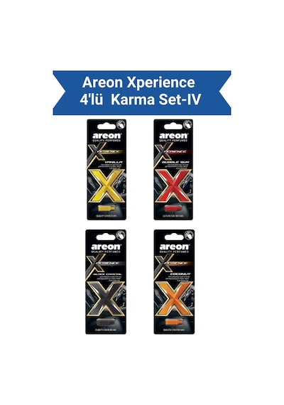 Areon Xperience 4'lü Karma Set-ıv