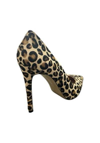 Kemal Tanca 871 9261 Kadın Topuklu Stiletto Leopar