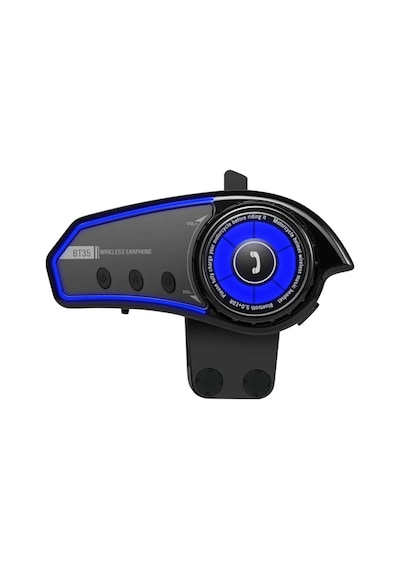 Bt35 Motosiklet Bluetooth Kulaklık Kask Interkom Kurye İçin Uygun