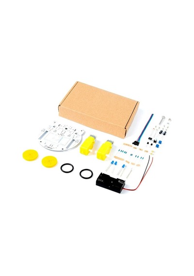 Dıy Mini Kedi Görünümlü Çizgi Takip Eden Robot Kiti