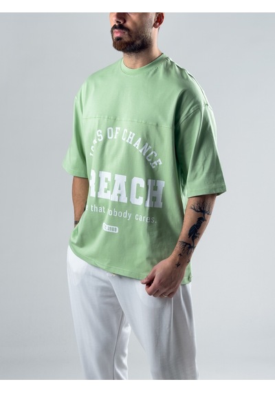 Cocopelli Yeşil Preach Erkek T-shirt Coc2999