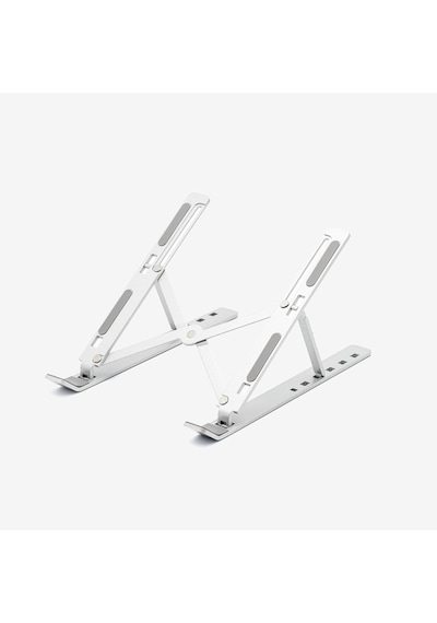 Lexroo Laptop Standı Katlanabilir Çok Fonksiyonlu Metal Silver