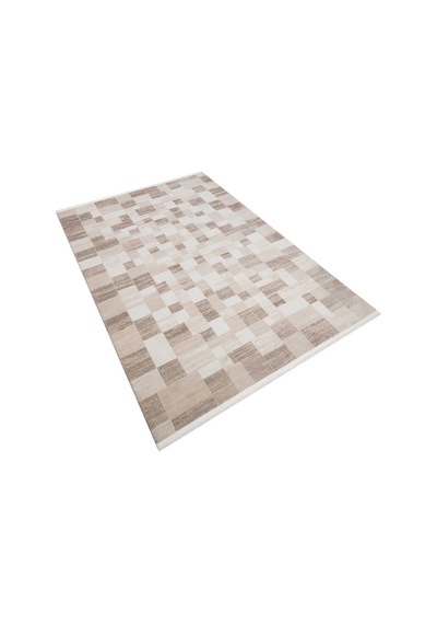 Etnik Craft Madre Modern Desenli Halı Md05 Bej Kahve