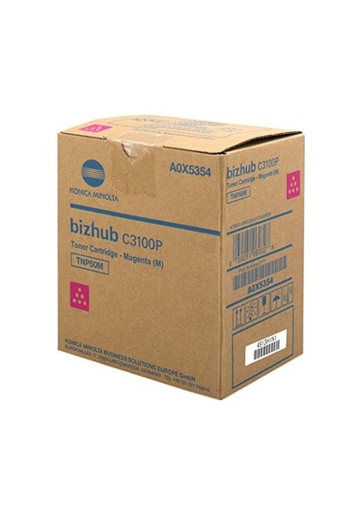 Konica Minolta Tnp-50M Kırmızı Toner