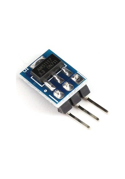 AMS1117 3.3V DIP Modül 3V3 800mA Voltaj Düşürücü 3 Pin Header