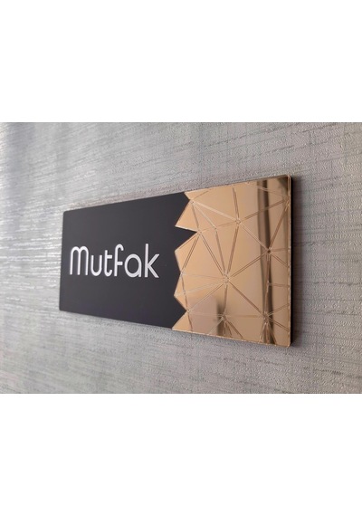 Klasik Seri Mutfak Yönlendirme Tabelası