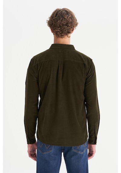 Wrangler Erkek Kadife Gömlek Ivy Green Ivy Green