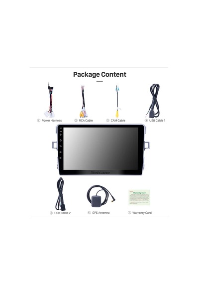 Toyota Verso 2009-2018uyumlu Multimedya Navigasyon Usb Kamera Carplayer