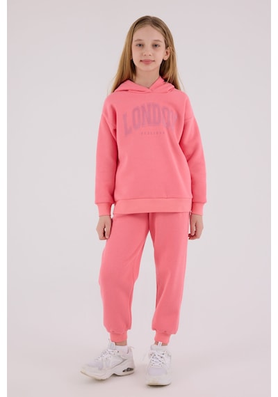 Rolypoly Kız Çocuk Pembe Eşofman Takımı Rp3691-c-v1 Pembe