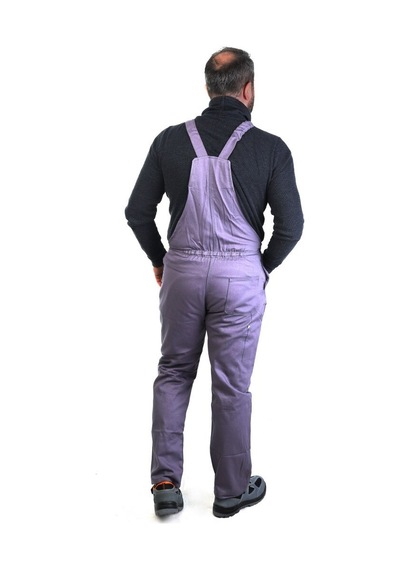 Eser - Gabardin Bahçivan Tulum - Iş Tulumu - Gri