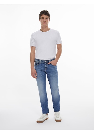 Ltb Joshua Düşük Bel Dar Paça Slim Jean Pantolon 010095075915731 55443 010095075915731_55443 Orta Mavı