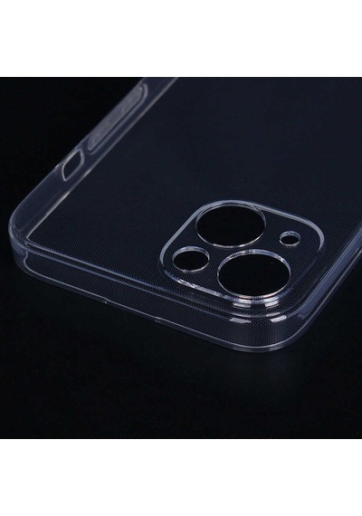 Mobilteam Apple iPhone 13 Mini Uyumlu İmax Silikon-renksiz Renksiz