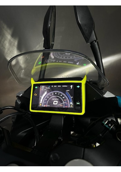 Cf Moto Nk250 Ve Sr250 2019-2023 Uyumlu Km Koruyucu Kılıf Kırmızı