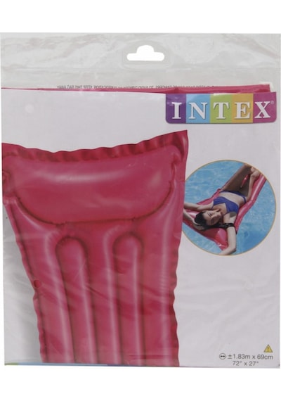 İntex Deniz Yatağı 183x69 - 59703 Pembe Çok Renkli