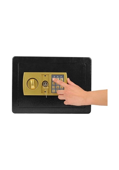 Hegı Elektronik Şifreli Çelik Para Kasası 36x25x25 Cm-26871