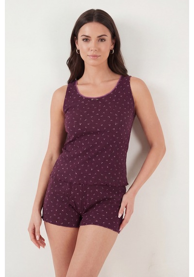 Lela Bayan Pijama Takımı 65770754 Bordo