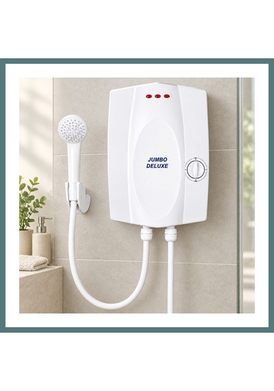 Bezos Elektrikli Şofben 8000w Beyaz 7 Emniyetli Enerji Tasarruflu Krt