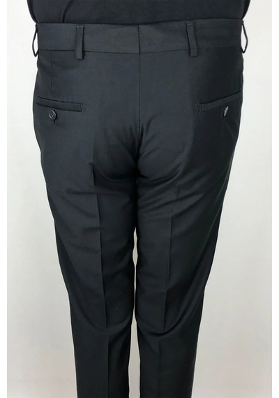 Toricelli Dmctekstil Erkek Yüksek Bel Italyan Kesim Slim Fit Yandan Cep Dar Paça Kumaş Pantolon Siyah Toricelli Dmctekstil Erkek Yüksek Bel Italyan Kesim Slim Fit Yandan Cep Dar Paça Kumaş Pantolon Siyah