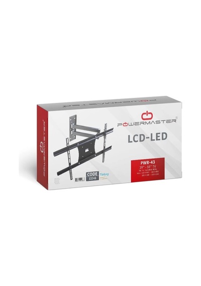 Pm-43 Led/lcd/plazma Kilitli Askı Aparatı Pwr-h43 Lisinya