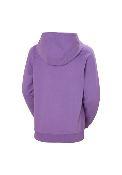 Helly Hansen W Logo Hoodıe Kapişonlu Mor