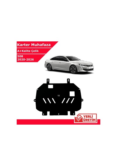 Peugeot 508 2020-2026 Çelik Karter Muhafaza Çelik Koruma Sacı A+ Kalite Yerli Üretim